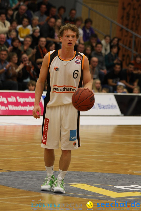 Basketball Bundesliga: ULM - BREMERHAVEN: Ulm, 27.02.2010