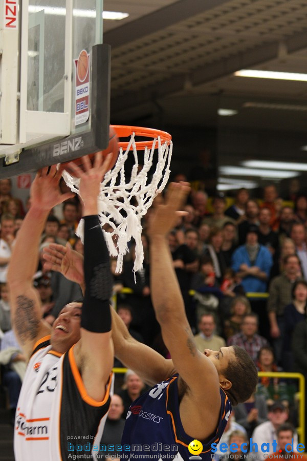 Basketball Bundesliga: ULM - BREMERHAVEN: Ulm, 27.02.2010