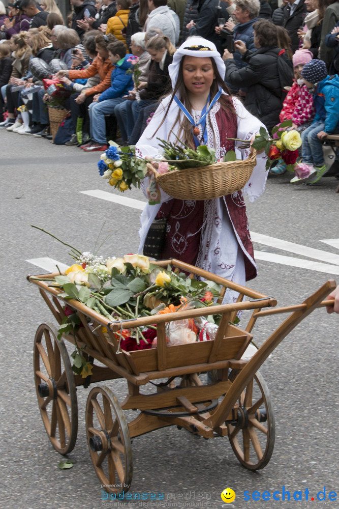 Sechselaeuten Kinderumzug - Fruehlingsfest: Zuerich, 08.04.2019