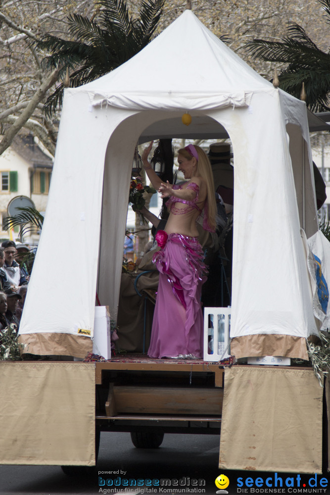 Sechselaeuten Kinderumzug - Fruehlingsfest: Zuerich, 08.04.2019