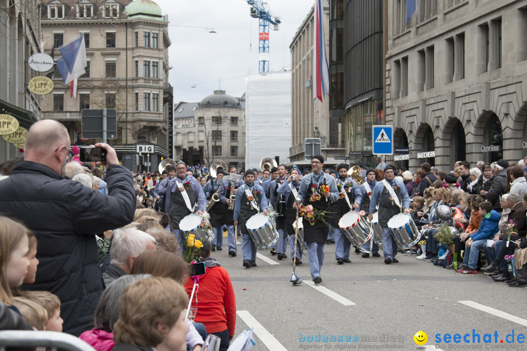 Sechselaeuten Kinderumzug - Fruehlingsfest: Zuerich, 08.04.2019