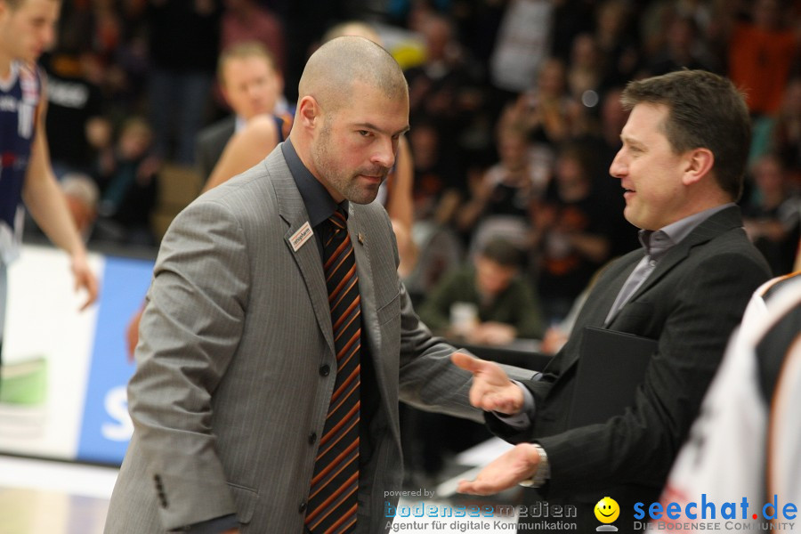 Basketball Bundesliga: ULM - BREMERHAVEN: Ulm, 27.02.2010