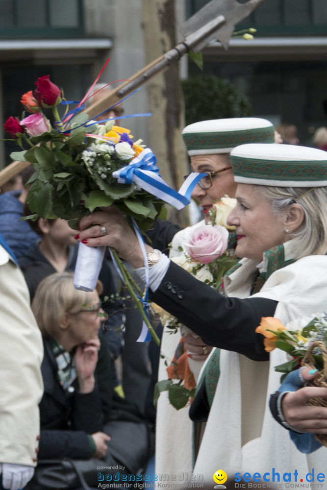 Sechselaeuten Kinderumzug - Fruehlingsfest: Zuerich, 08.04.2019