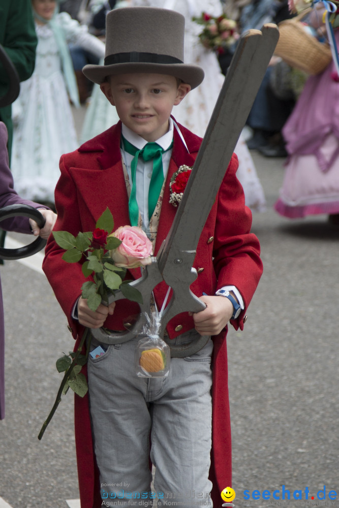 Sechselaeuten Kinderumzug - Fruehlingsfest: Zuerich, 08.04.2019