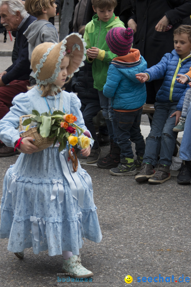 Sechselaeuten Kinderumzug - Fruehlingsfest: Zuerich, 08.04.2019