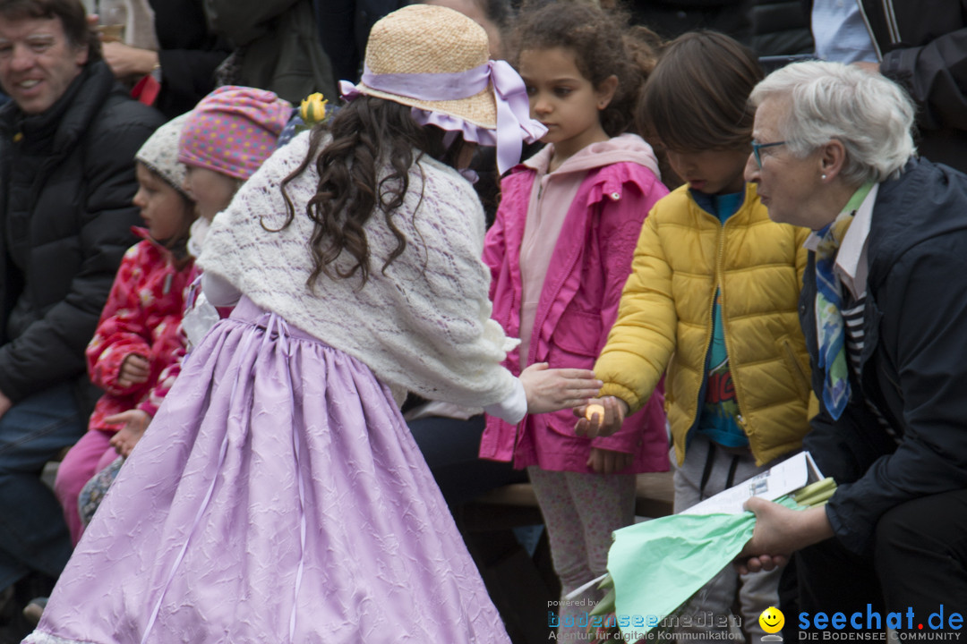 Sechselaeuten Kinderumzug - Fruehlingsfest: Zuerich, 08.04.2019