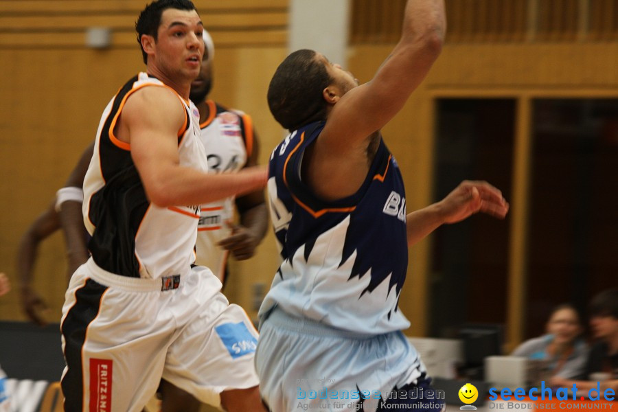 Basketball Bundesliga: ULM - BREMERHAVEN: Ulm, 27.02.2010