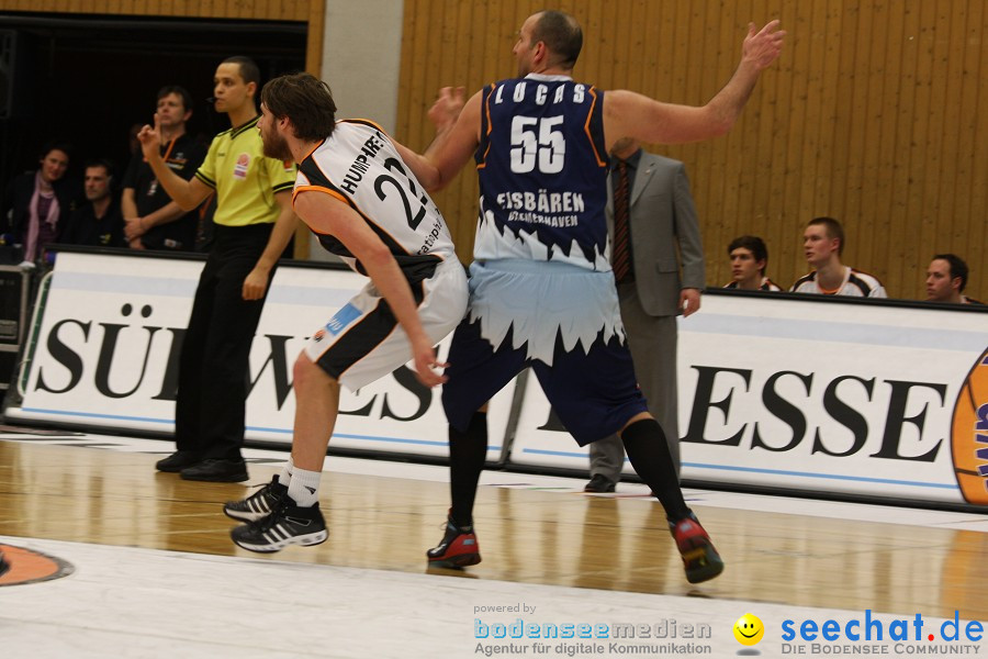 Basketball Bundesliga: ULM - BREMERHAVEN: Ulm, 27.02.2010