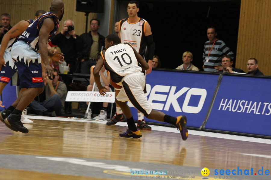 Basketball Bundesliga: ULM - BREMERHAVEN: Ulm, 27.02.2010