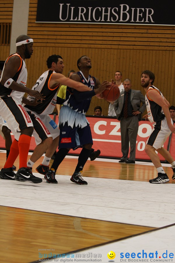 Basketball Bundesliga: ULM - BREMERHAVEN: Ulm, 27.02.2010