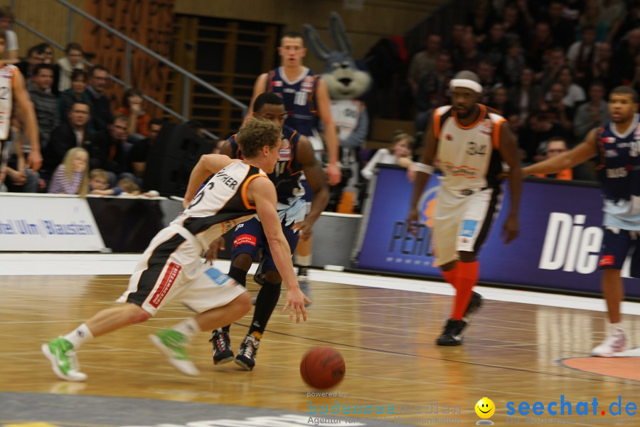 Basketball Bundesliga: ULM - BREMERHAVEN: Ulm, 27.02.2010