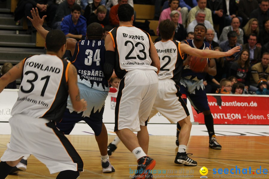 Basketball Bundesliga: ULM - BREMERHAVEN: Ulm, 27.02.2010