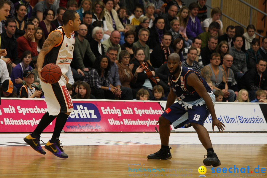 Basketball Bundesliga: ULM - BREMERHAVEN: Ulm, 27.02.2010