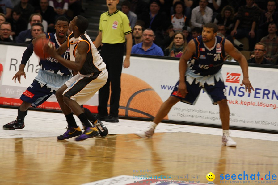 Basketball Bundesliga: ULM - BREMERHAVEN: Ulm, 27.02.2010