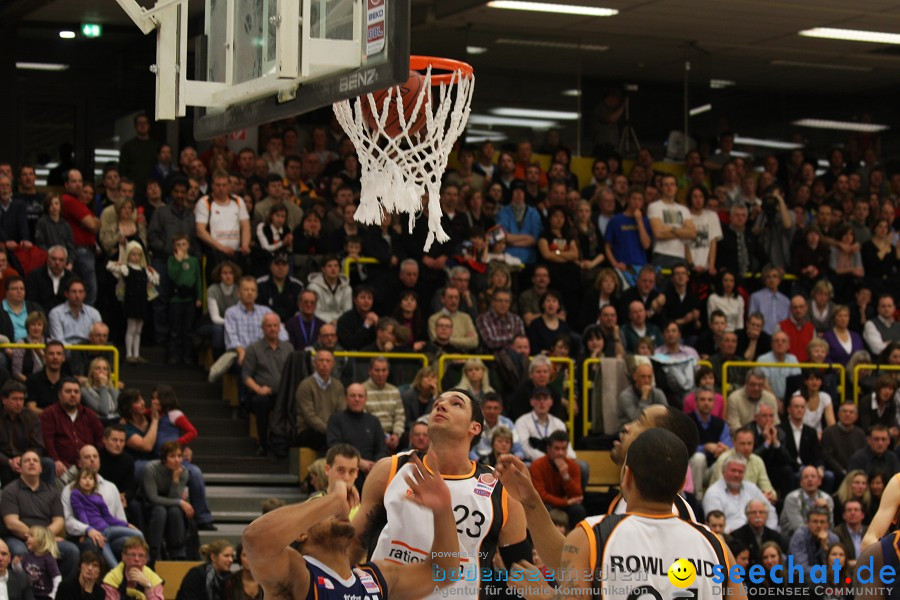 Basketball Bundesliga: ULM - BREMERHAVEN: Ulm, 27.02.2010