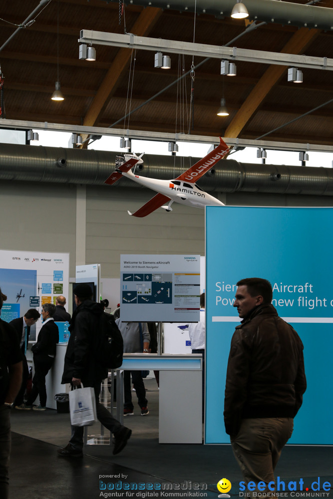 AERO - EXPO for General Aviation: Friedrichshafen am Bodensee, 13.04.2019