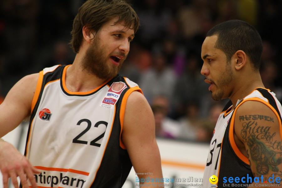 Basketball Bundesliga: ULM - BREMERHAVEN: Ulm, 27.02.2010