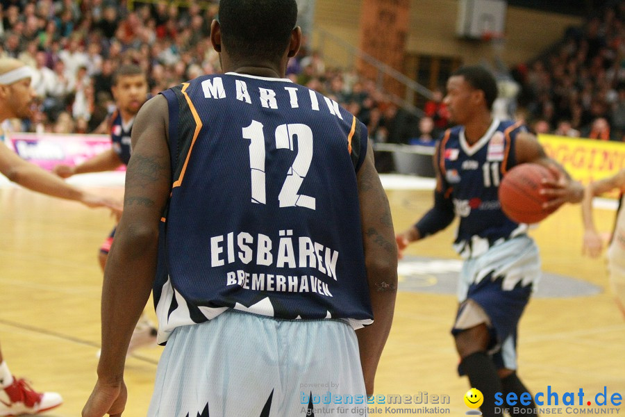 Basketball Bundesliga: ULM - BREMERHAVEN: Ulm, 27.02.2010