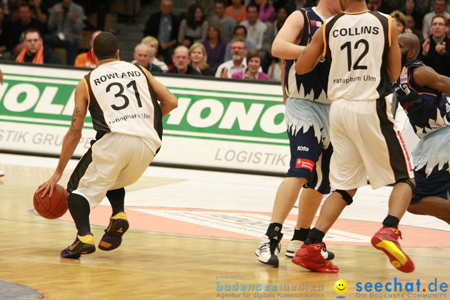 Basketball Bundesliga: ULM - BREMERHAVEN: Ulm, 27.02.2010