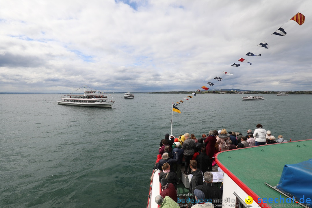 48. Internationale Flottensternfahrt: Bodensee - Friedrichshafen, 27.04.201