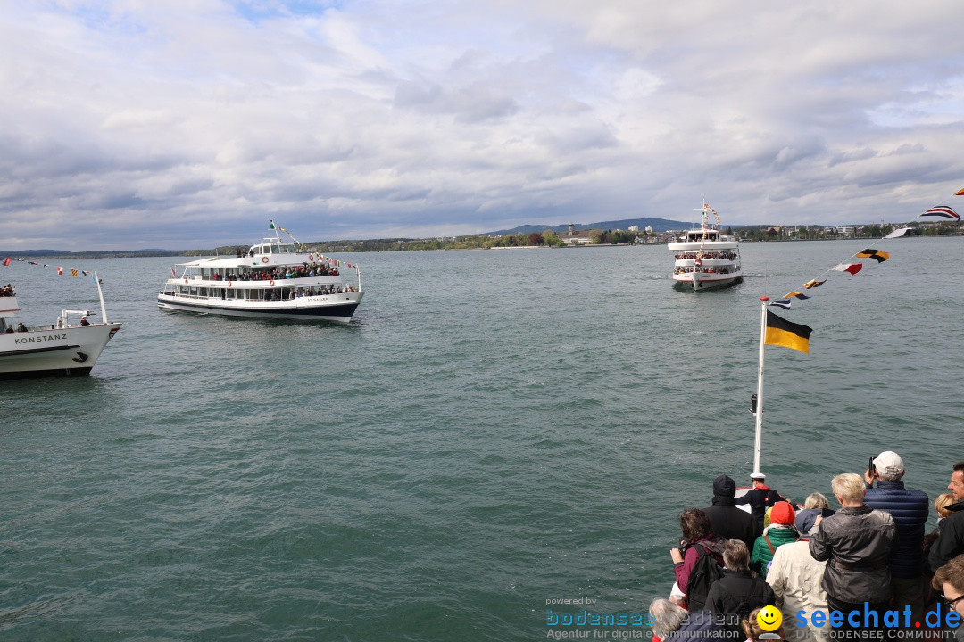 48. Internationale Flottensternfahrt: Bodensee - Friedrichshafen, 27.04.201