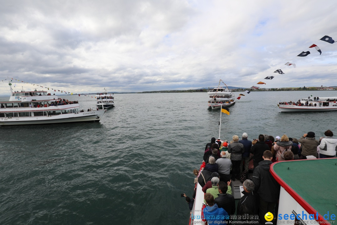 48. Internationale Flottensternfahrt: Bodensee - Friedrichshafen, 27.04.201