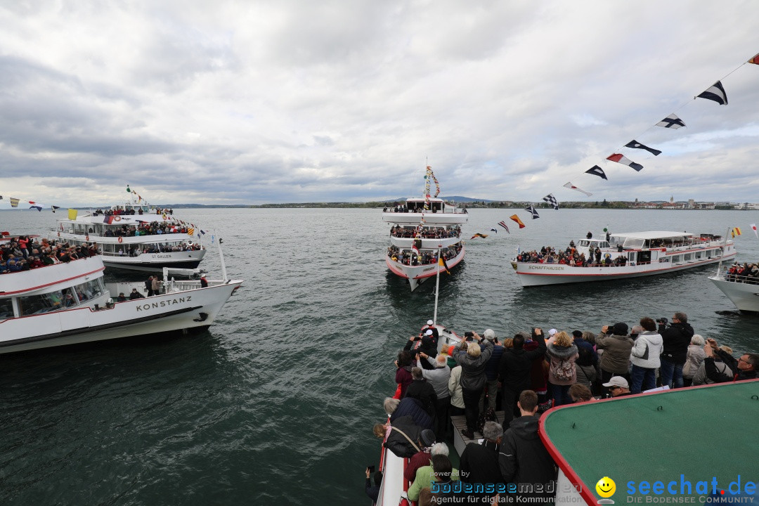 48. Internationale Flottensternfahrt: Bodensee - Friedrichshafen, 27.04.201