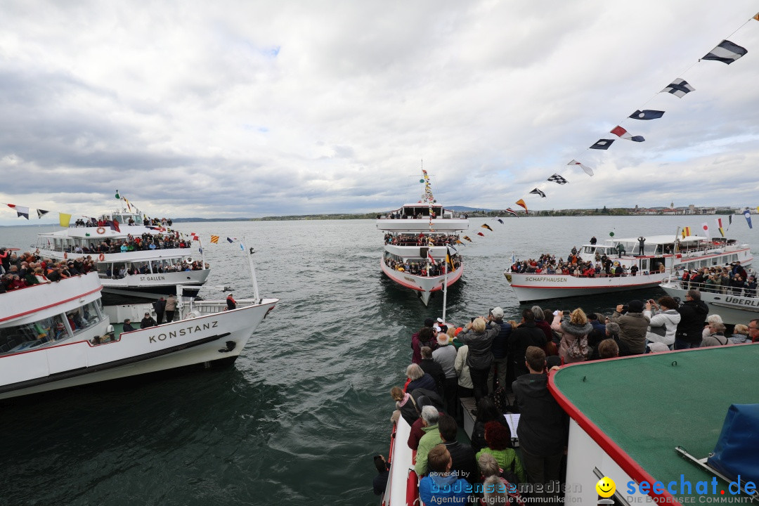 48. Internationale Flottensternfahrt: Bodensee - Friedrichshafen, 27.04.201