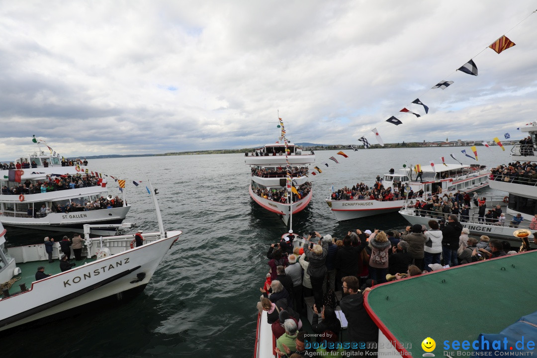 48. Internationale Flottensternfahrt: Bodensee - Friedrichshafen, 27.04.201