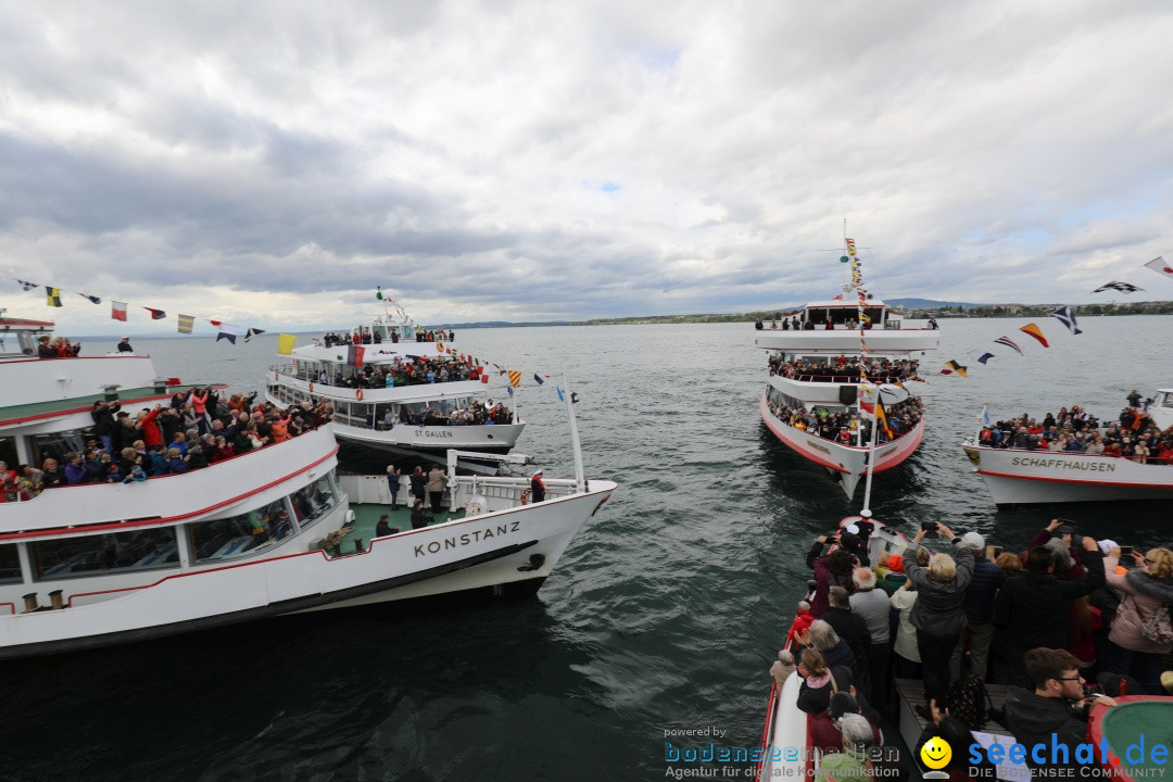 48. Internationale Flottensternfahrt: Bodensee - Friedrichshafen, 27.04.201