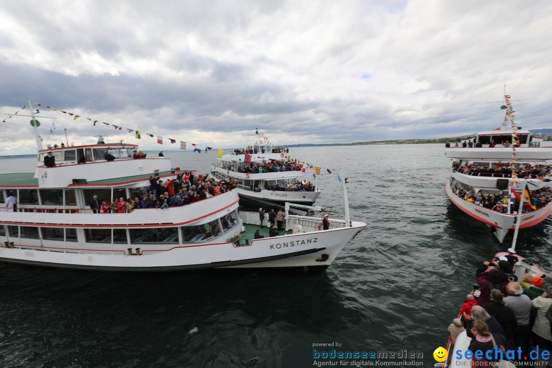 48. Internationale Flottensternfahrt: Bodensee - Friedrichshafen, 27.04.201