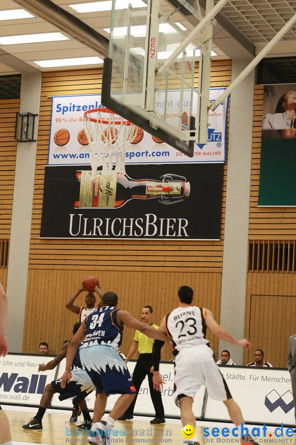 Basketball Bundesliga: ULM - BREMERHAVEN: Ulm, 27.02.2010