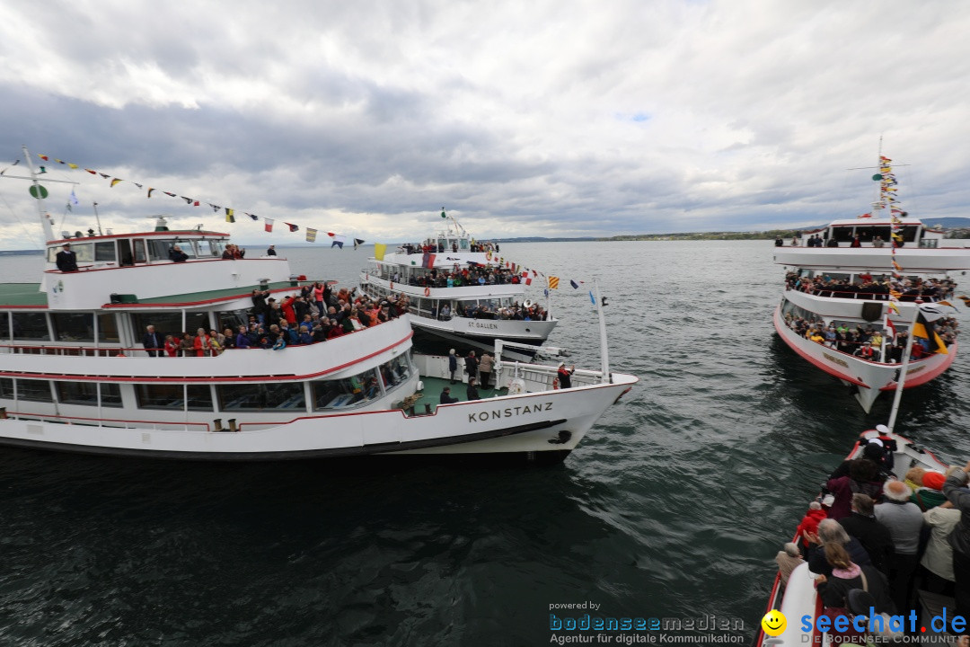 48. Internationale Flottensternfahrt: Bodensee - Friedrichshafen, 27.04.201