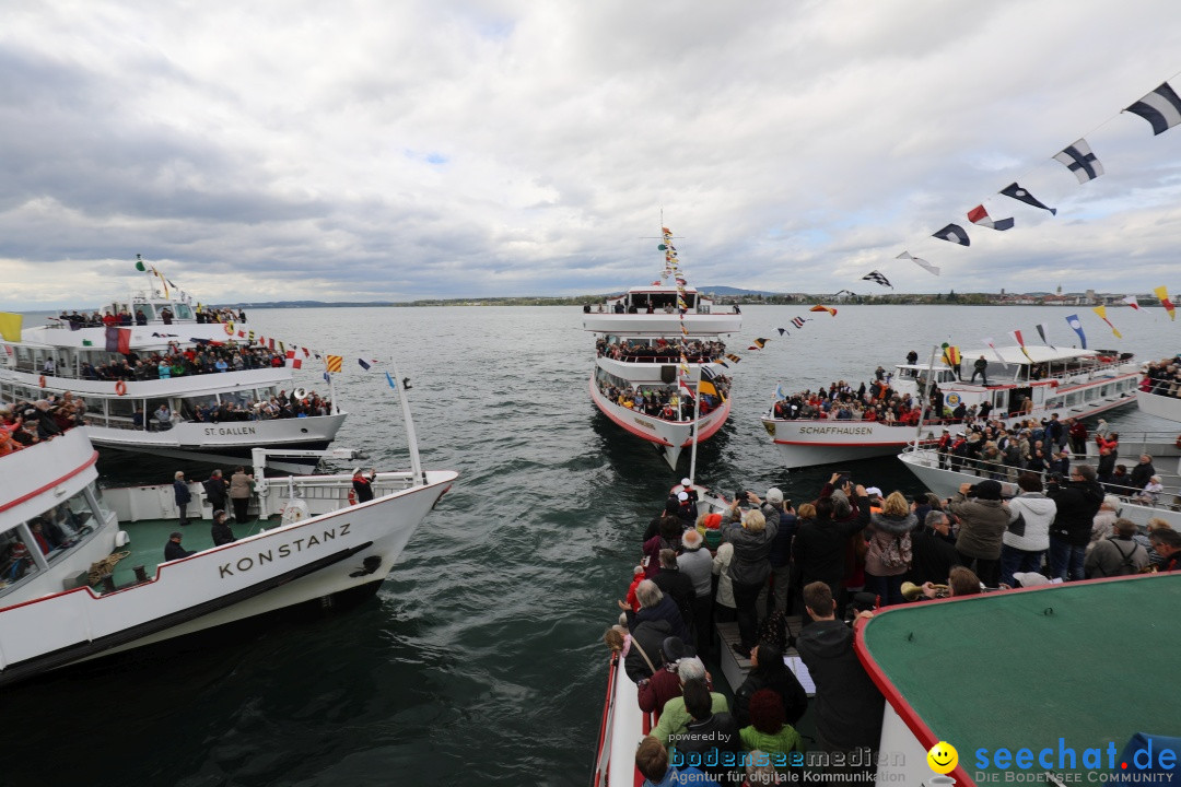 48. Internationale Flottensternfahrt: Bodensee - Friedrichshafen, 27.04.201