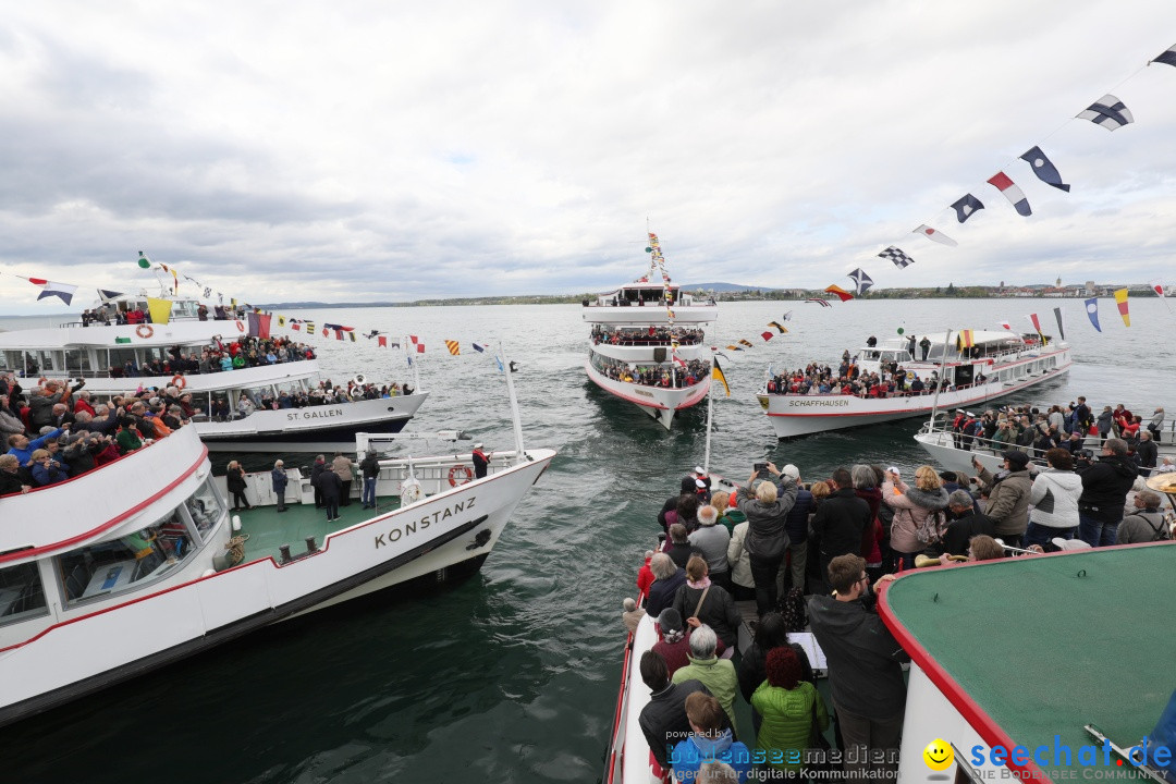 48. Internationale Flottensternfahrt: Bodensee - Friedrichshafen, 27.04.201