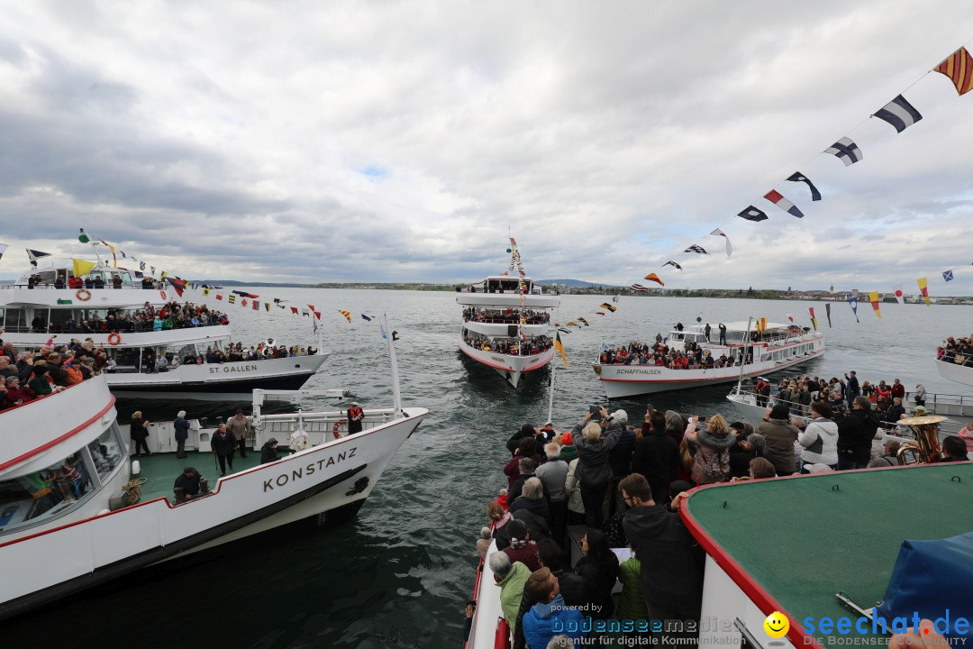 48. Internationale Flottensternfahrt: Bodensee - Friedrichshafen, 27.04.201