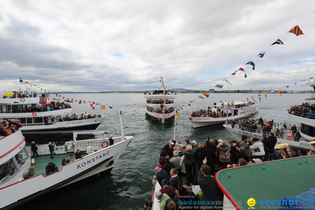 48. Internationale Flottensternfahrt: Bodensee - Friedrichshafen, 27.04.201