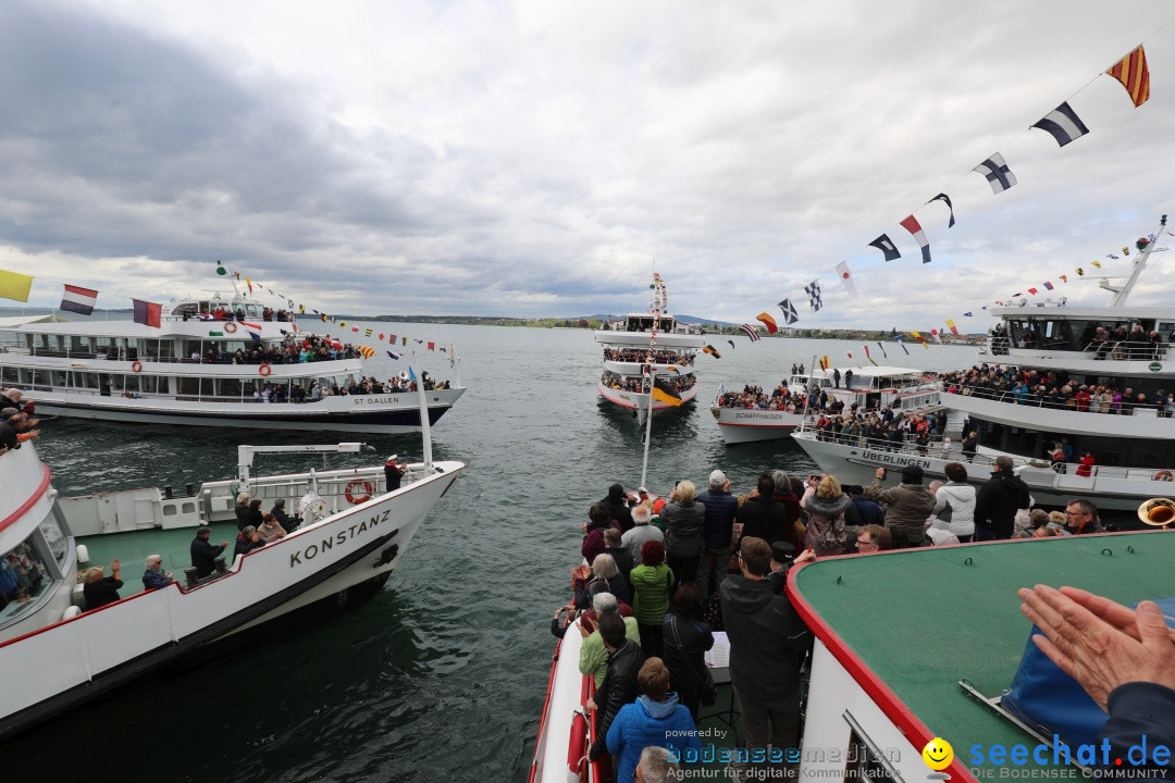 48. Internationale Flottensternfahrt: Bodensee - Friedrichshafen, 27.04.201