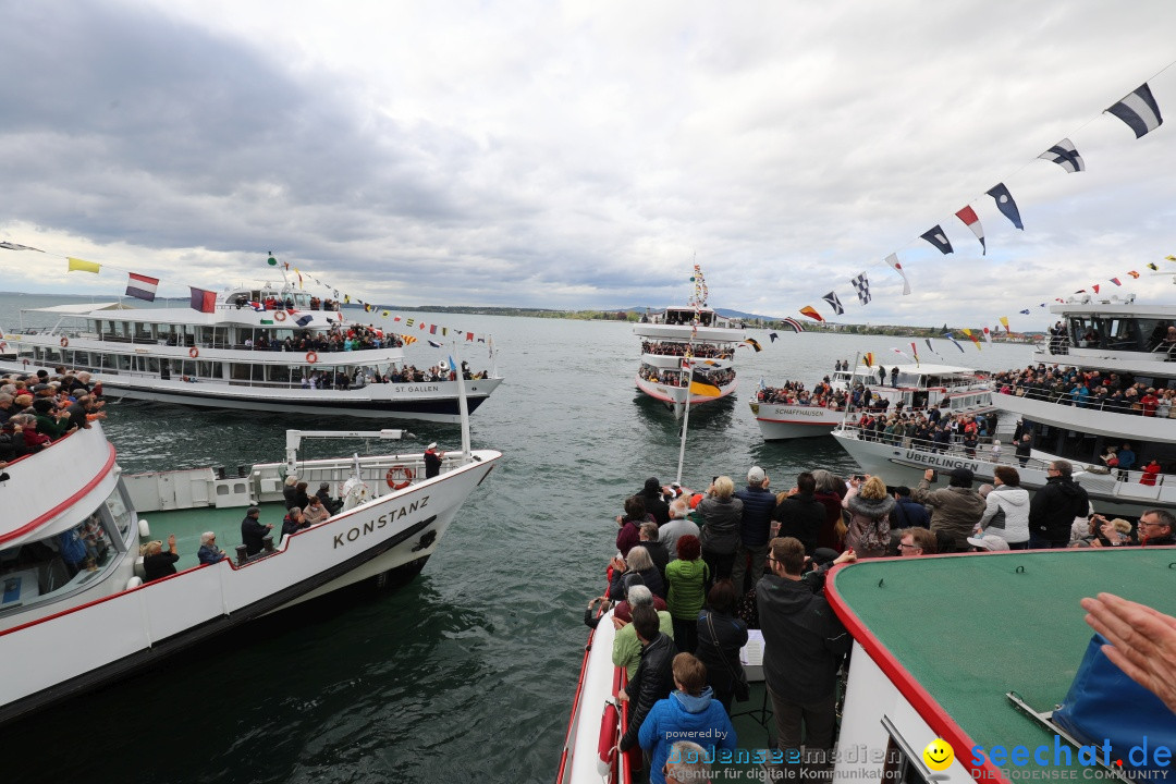 48. Internationale Flottensternfahrt: Bodensee - Friedrichshafen, 27.04.201