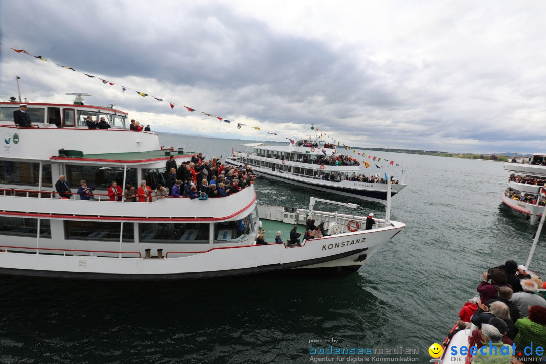 48. Internationale Flottensternfahrt: Bodensee - Friedrichshafen, 27.04.201