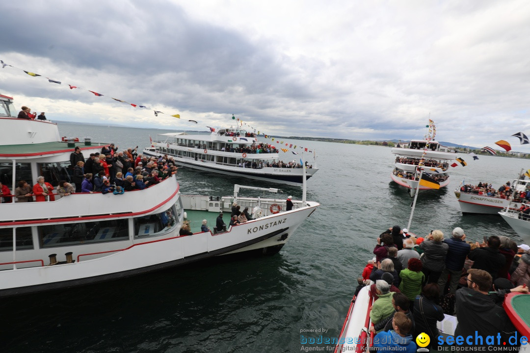 48. Internationale Flottensternfahrt: Bodensee - Friedrichshafen, 27.04.201