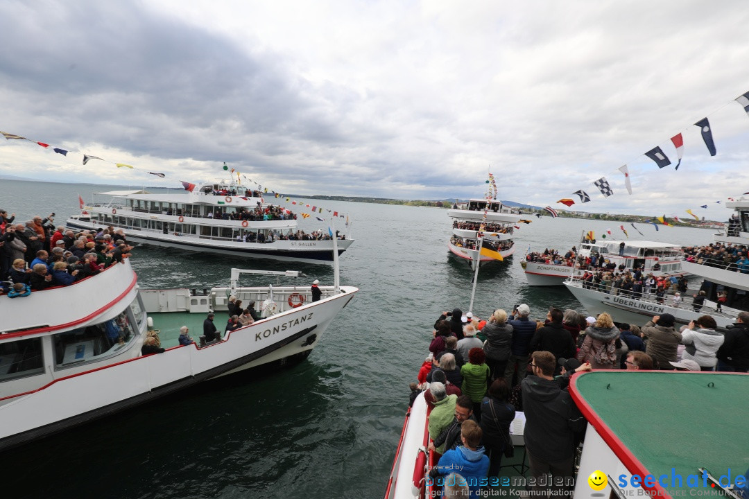 48. Internationale Flottensternfahrt: Bodensee - Friedrichshafen, 27.04.201