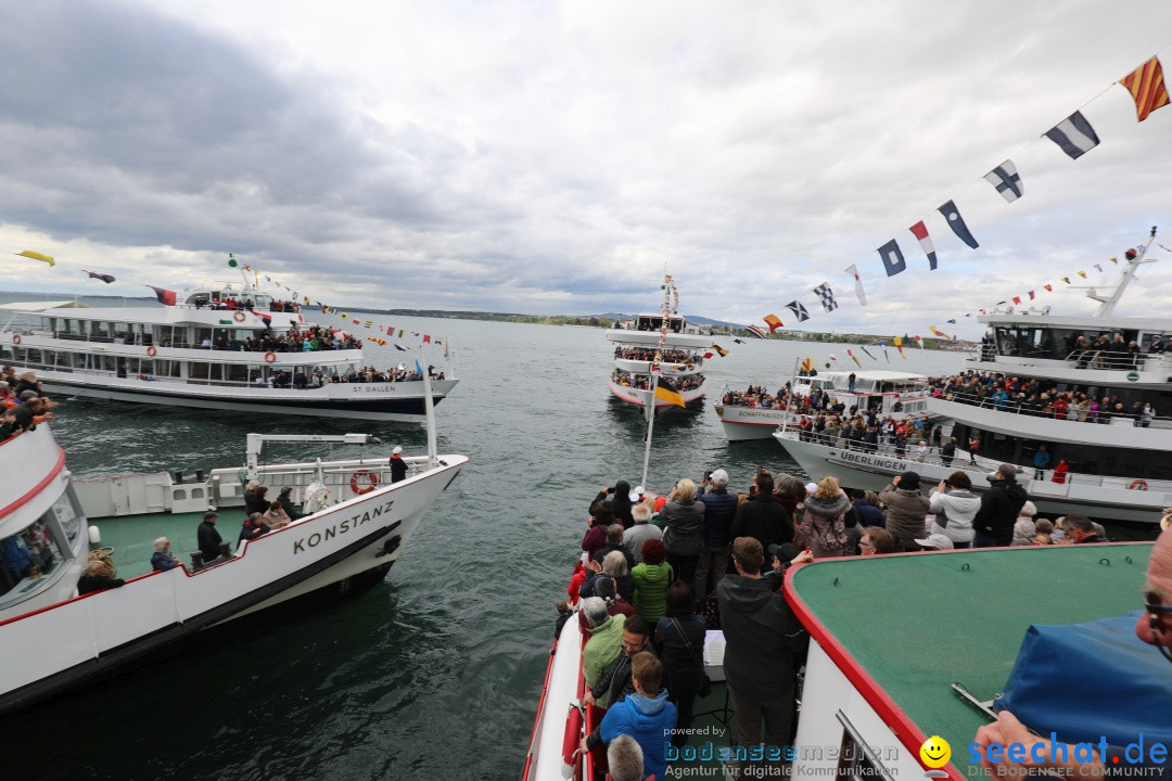 48. Internationale Flottensternfahrt: Bodensee - Friedrichshafen, 27.04.201