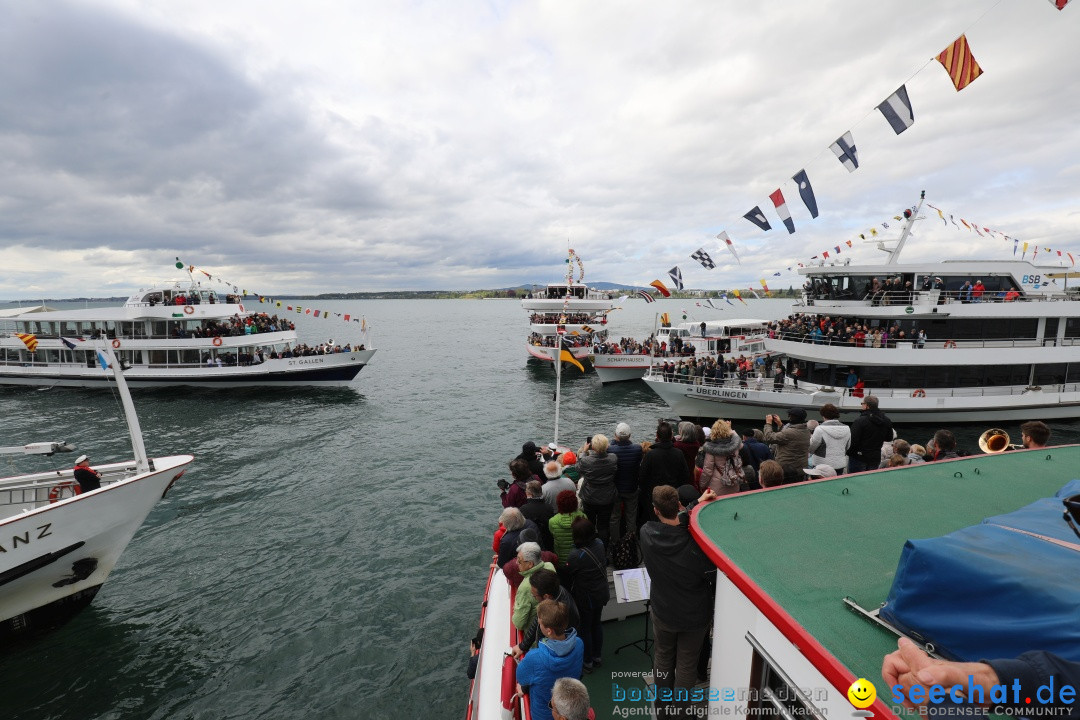 48. Internationale Flottensternfahrt: Bodensee - Friedrichshafen, 27.04.201