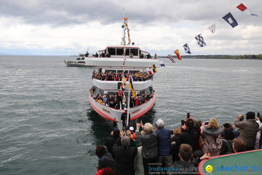 48. Internationale Flottensternfahrt: Bodensee - Friedrichshafen, 27.04.201