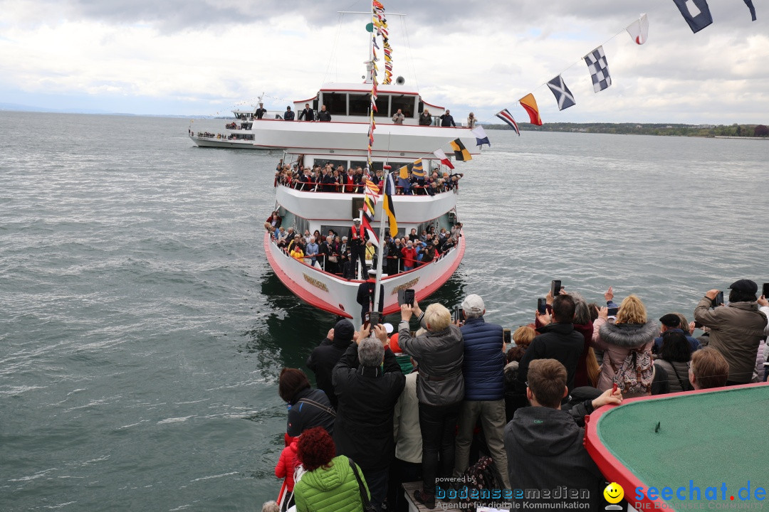 48. Internationale Flottensternfahrt: Bodensee - Friedrichshafen, 27.04.201