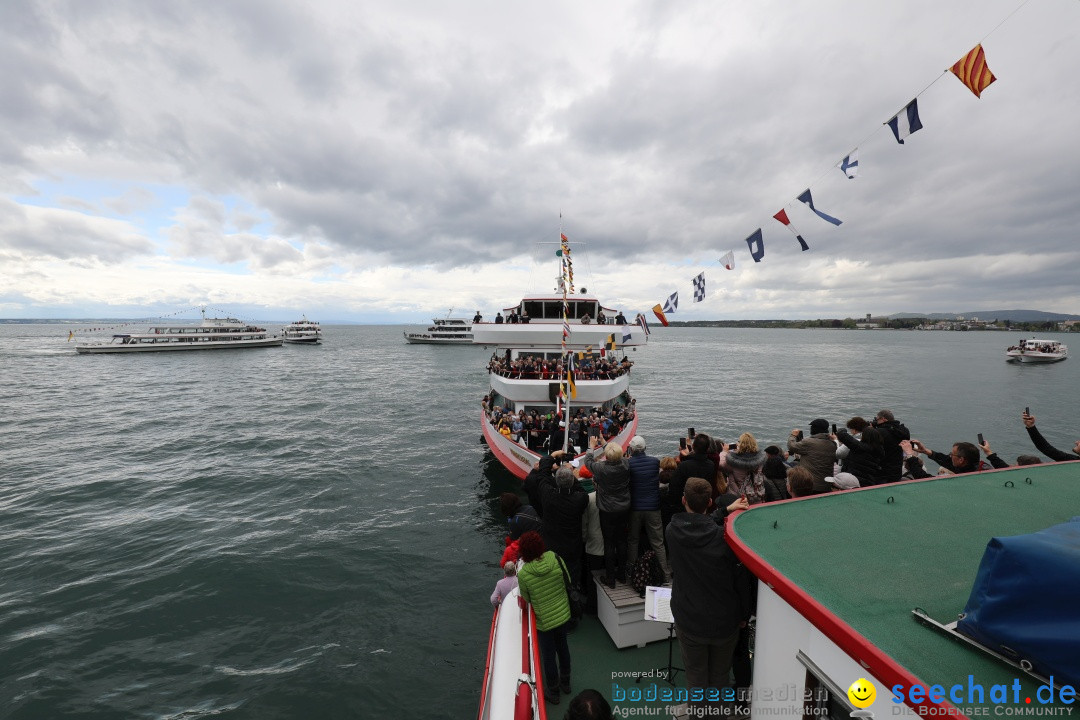 48. Internationale Flottensternfahrt: Bodensee - Friedrichshafen, 27.04.201