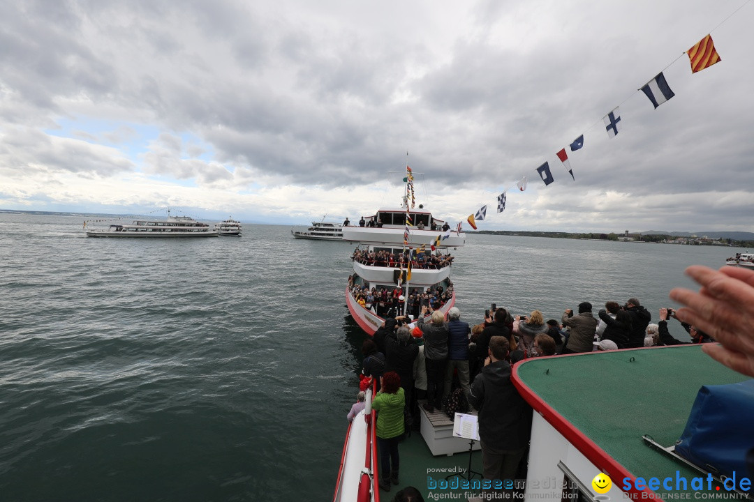 48. Internationale Flottensternfahrt: Bodensee - Friedrichshafen, 27.04.201