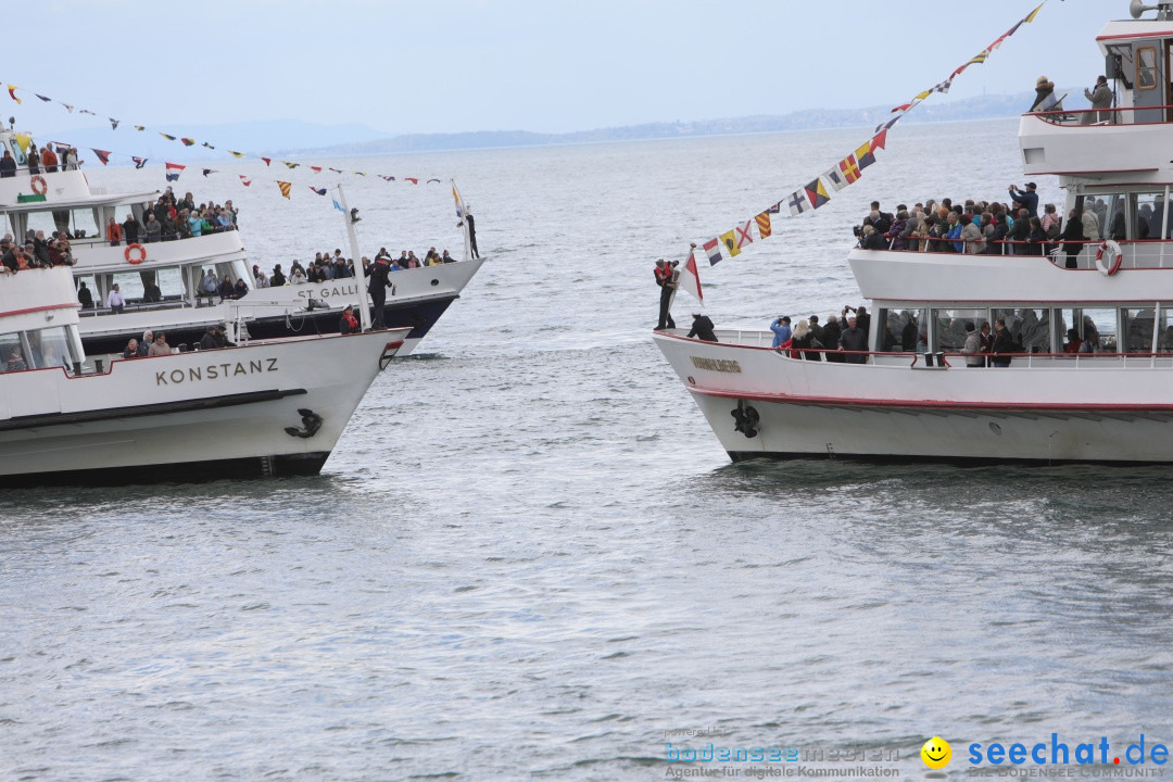 48. Internationale Flottensternfahrt: Bodensee - Friedrichshafen, 27.04.201