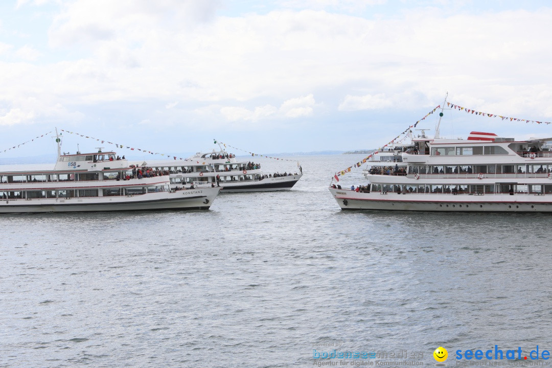 48. Internationale Flottensternfahrt: Bodensee - Friedrichshafen, 27.04.201